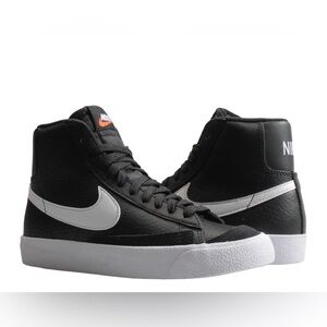 Nike Blazer Mid 77 Blazer Black/White - Size 7Y